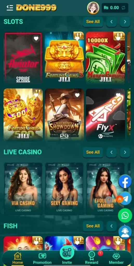 DONE999 Key Features
