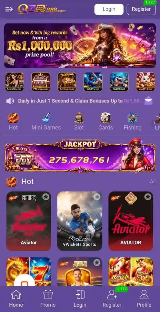 QZR888 Game