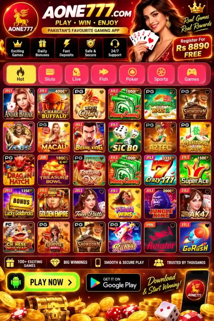AONE777 Game Available Games
