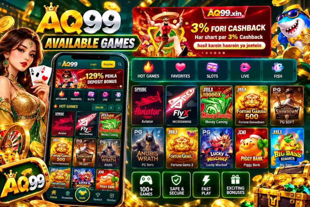 AQ99 Game Available Games