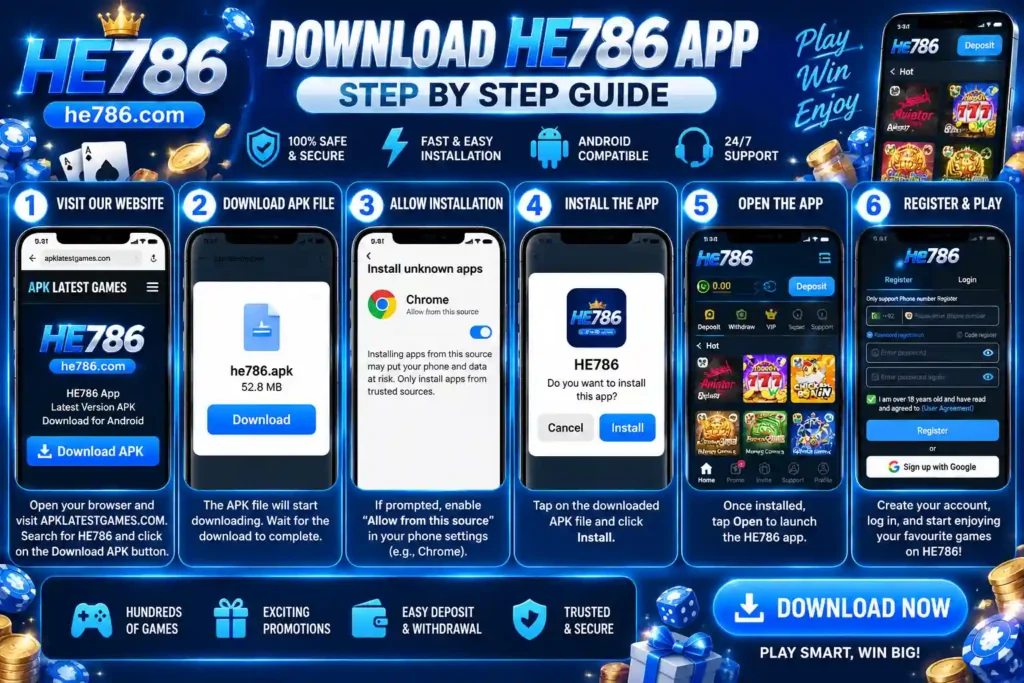 download guide of HE786 Game