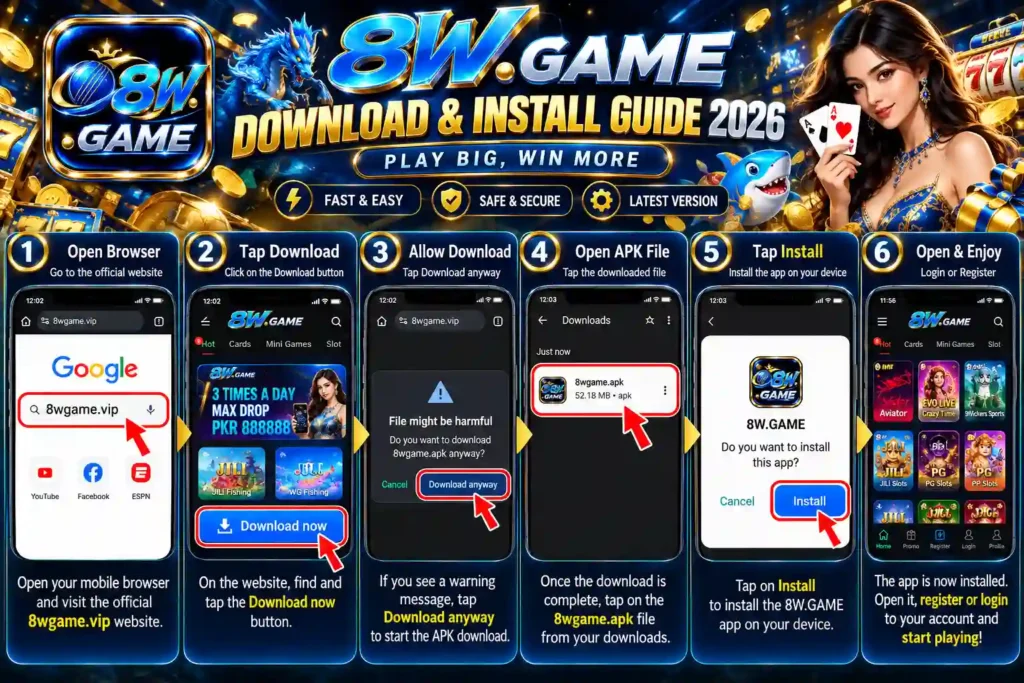 8W Game Download and Install Guide