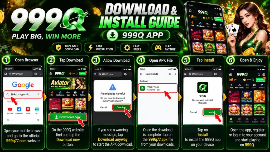 999Q Game Download APK